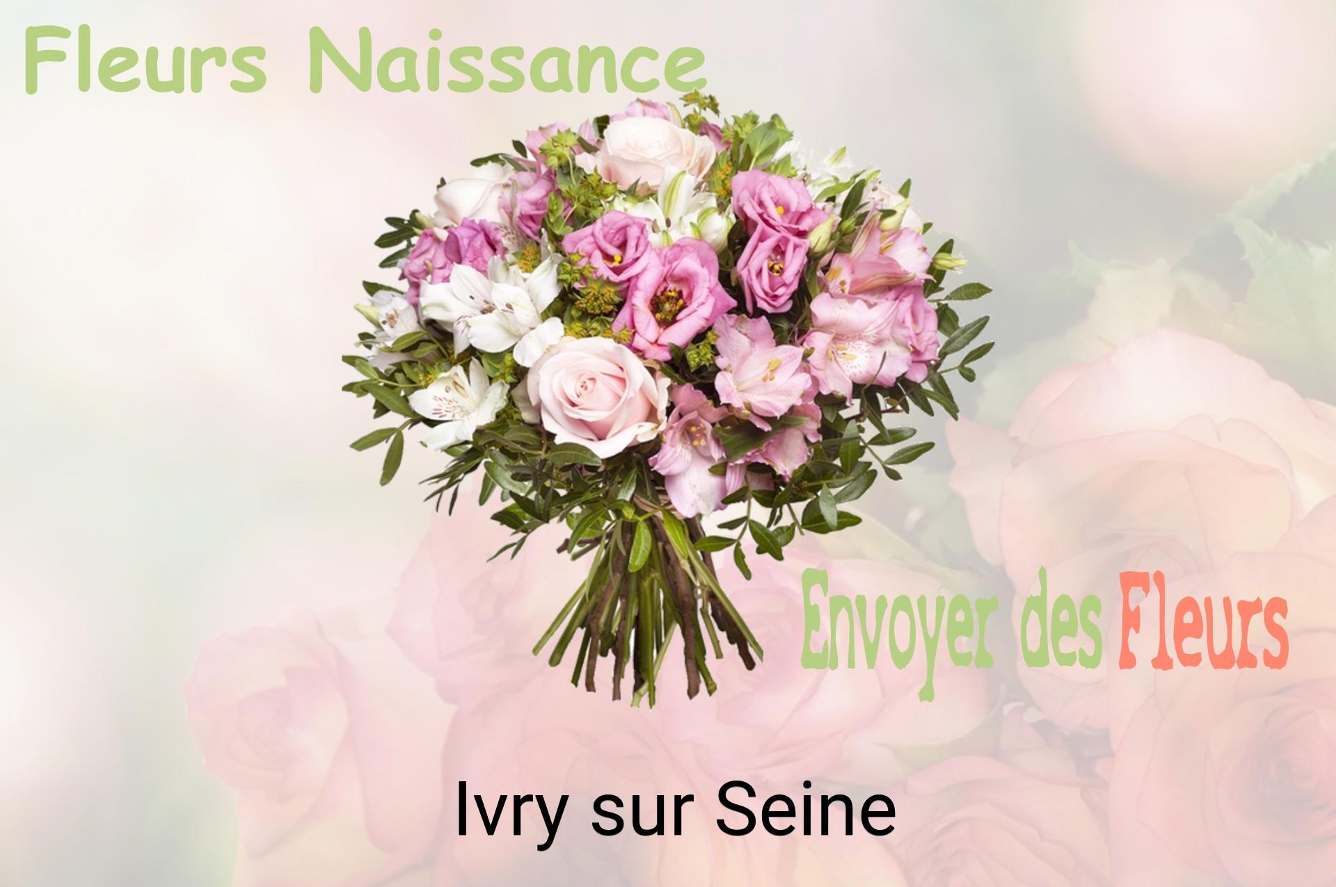 Bouquet de fleurs de naissance livré à Ivry-sur-Seine